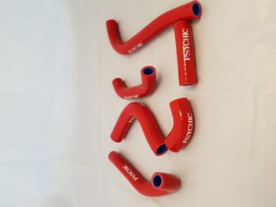 Bild på Psychic kylslangsats röd CRF450R 02-04