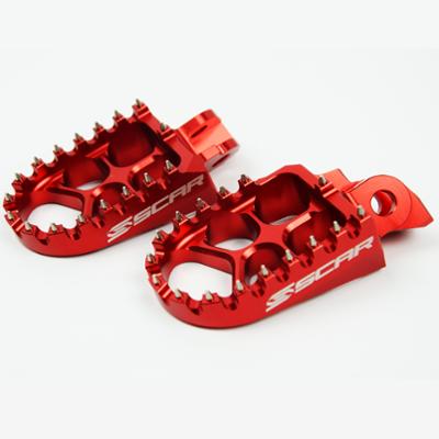 Bild på Scar Evolution Footpegs - RM85 All Red color