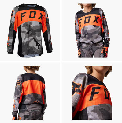 Bild på Fox barn crosströja bnkr orange XL