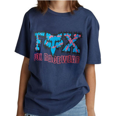 Bild på Fox barn t-shirt Barb Wire blå M