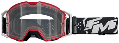 Bild på FM Racing crossglasögon Vision röd