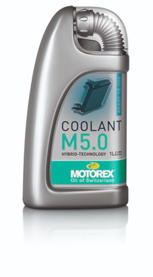 Bild på Motorex kylarvätska M5.0 färdigblandad grön/blå 1L
