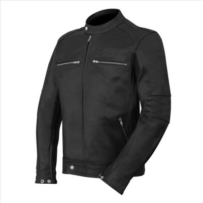 Picture of Gasoline nahkatakki Vintage musta 2XL
