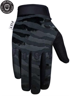 Bild på Fist crosshandskar soft shell Frosty Fingers Zebra L