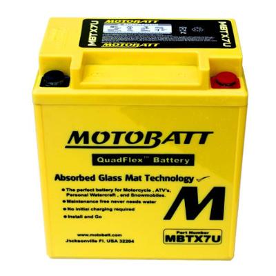 Bild på Motobatt batteri MBTX7U (YTX7L-BS)