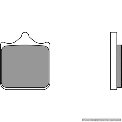 Bild på Brembo Bromsklossats Sintered Fram Road
