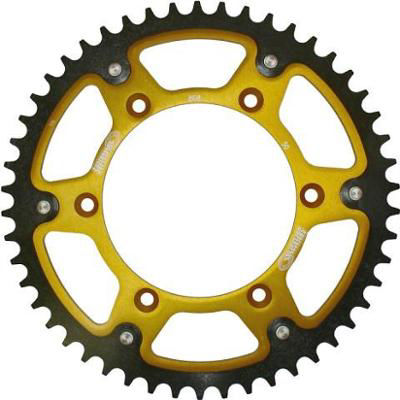 Bild på Supersprox bakdrev alu/stål Stealth guld 520 50T