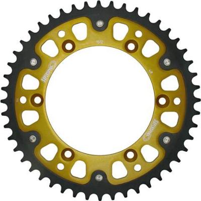 Bild på Supersprox bakdrev alu/stål stealth guld 520 50T