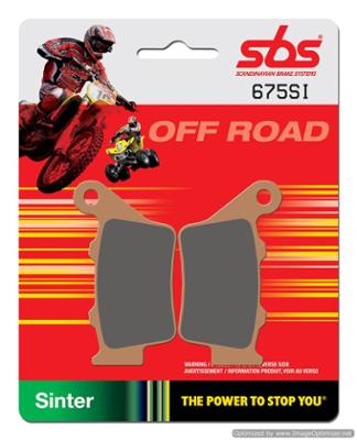 Bild på Sbs Bromsklossats Sintered Offroad 675SI