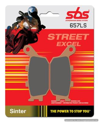 Bild på Sbs bromsklossats Sintered bak