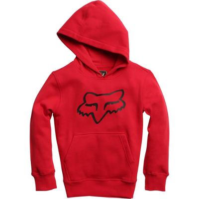 Bild på Fox barn hoodie legacy pullover röd M