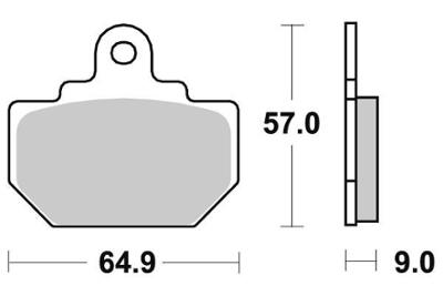 Picture of Sbs Brakepads Ceramic rear
