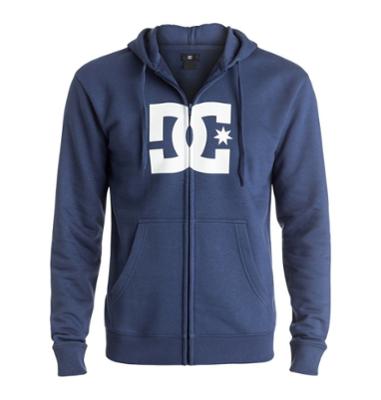 Bild på DC hoodie star zip up mörkblå/vit L