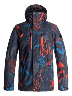 Bild på Quiksilver jacka Mission Snow svart/orange M