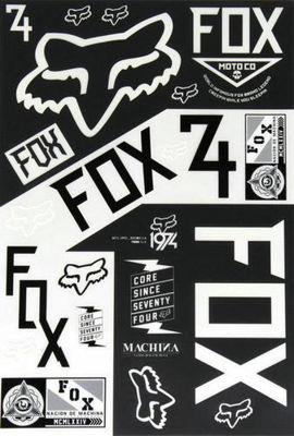 Bild på FOX dekalark svart