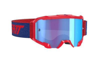 Bild på Leatt crossglasögon Velocity 4.5 röd blå 52%