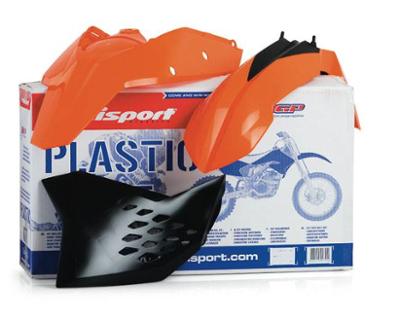 Bild på Polisport plastic kit SX/SX-F 125-450 11 orange/white