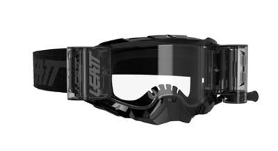 Bild på Leatt crossglasögon Velocity 5.5 roll-off svart med klar lins 83%