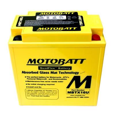 Bild på Motobatt batteri MBTX16U (YTX20CH-BS / YTX16-BS / YTX16-BS-1)
