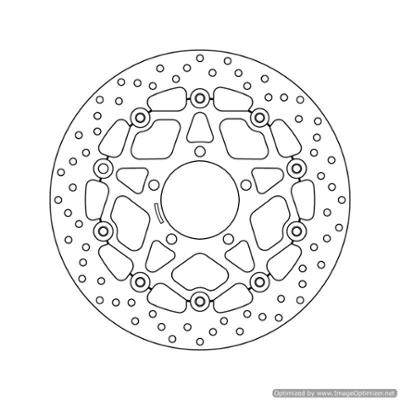 Bild på Brembo Serie Oro flytande bromsskiva