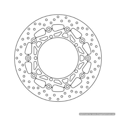 Bild på Brembo Serie Oro flytande bromsskiva