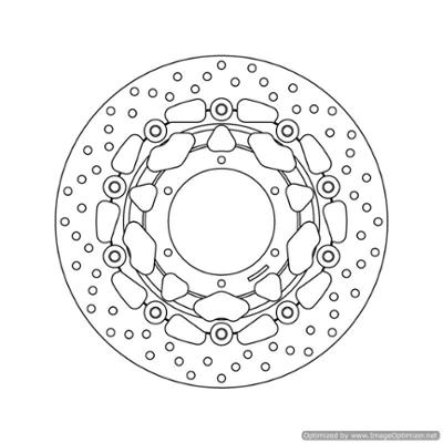 Bild på Brembo Serie Oro flytande bromsskiva