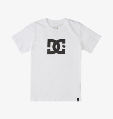 Bild på DC Barn t-shirt STAR vit/svart L