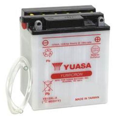 Picture of Yuasa battery, YB12AL-A (dc)