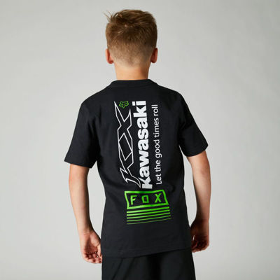 Bild på FOX barn Kawasaki t-shirt svart XL