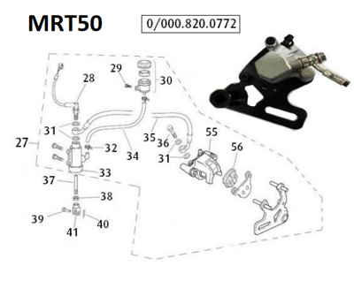 Bild på Sbs bromsklossats keramisk 203HF